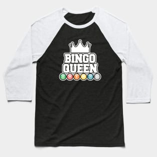 Bingo Queen Baseball T-Shirt